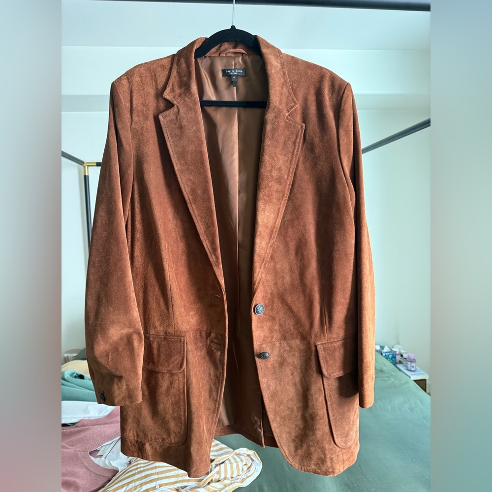 Rag & Bone Brown Leather Jacket